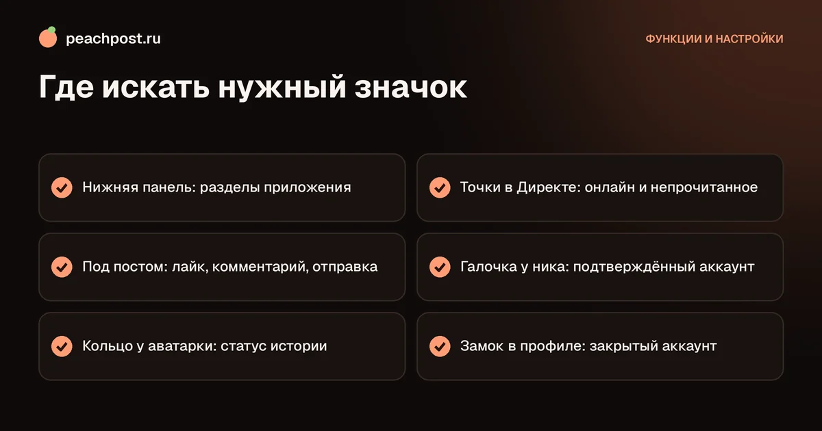 Что означают значки в инстаграм: памятка по иконкам приложения