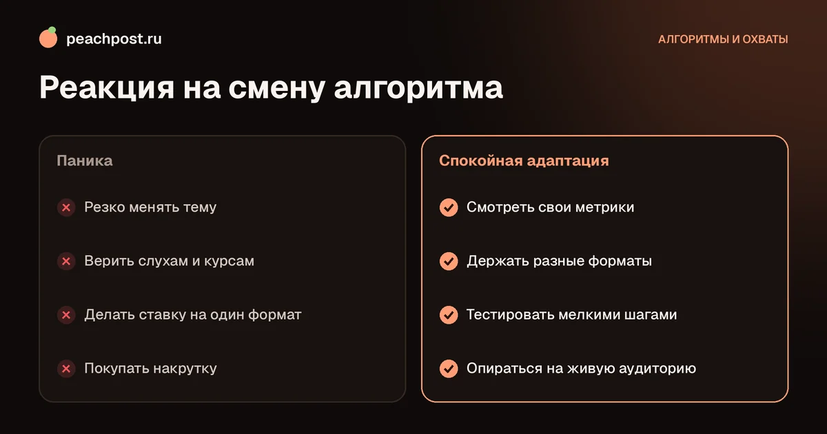 Как часто меняется алгоритм Instagram и как адаптироваться
