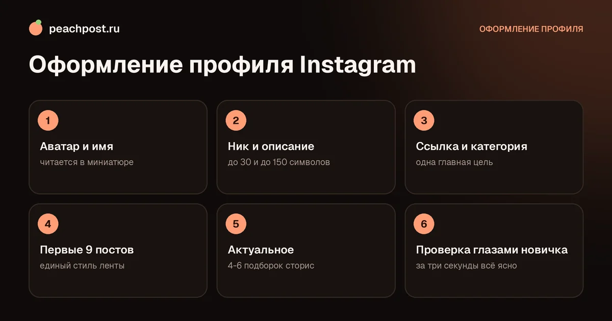 Как оформить профиль в Instagram: порядок шагов от аватара до актуального