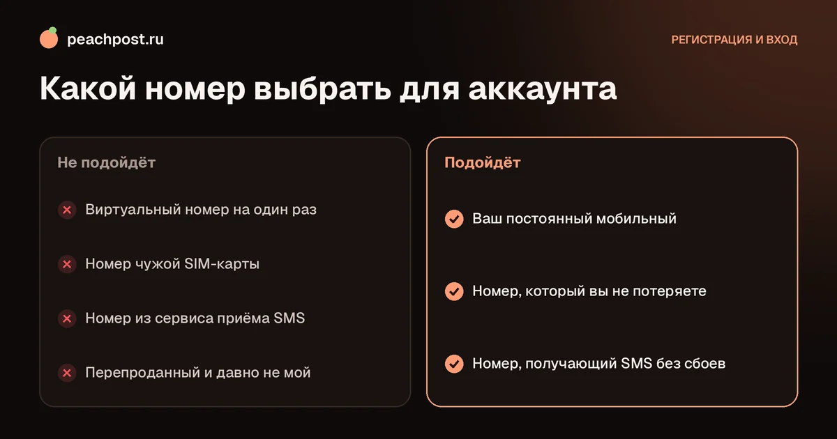 Какие номера принимает Instagram при регистрации: сравнение подходящих и неподходящих номеров