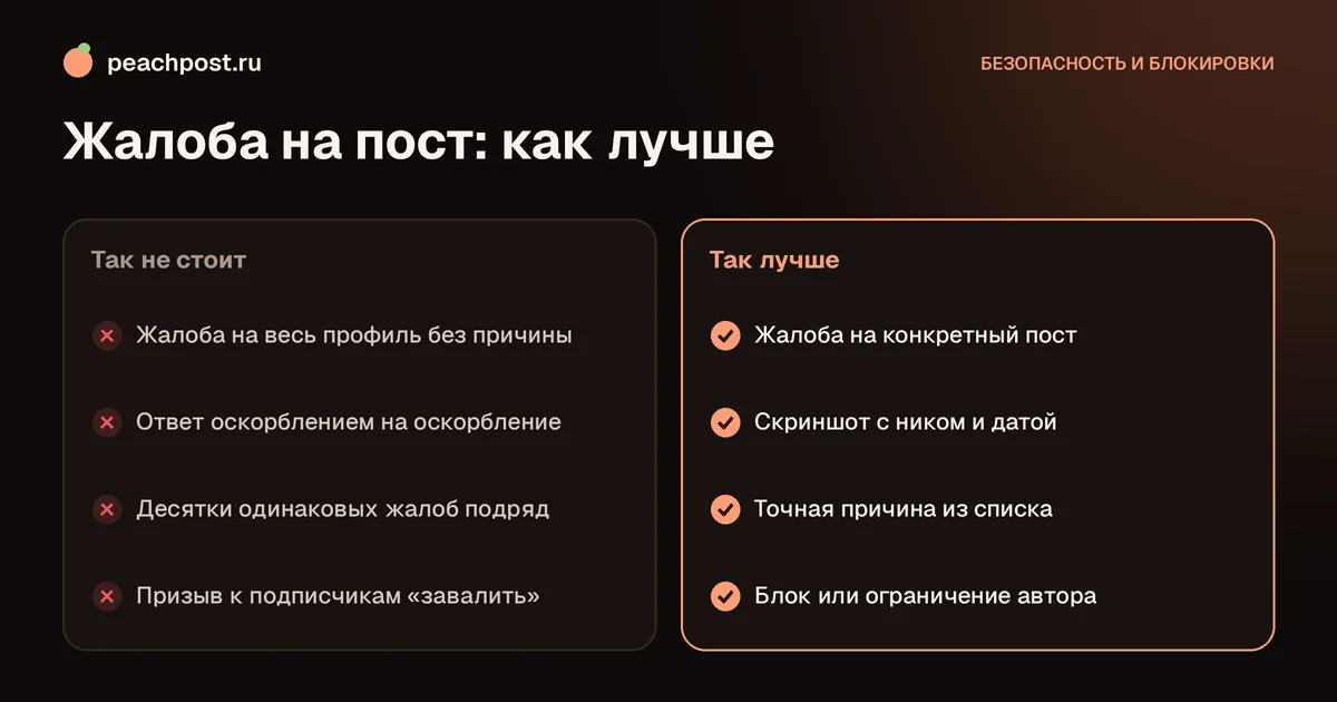 Как пожаловаться на пост или комментарий в Instagram: как не стоит и как лучше
