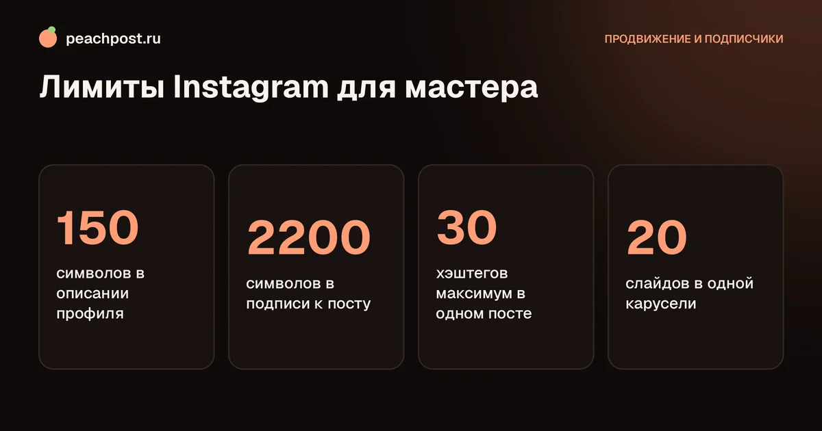 Продвижение изделий ручной работы в Instagram: лимиты