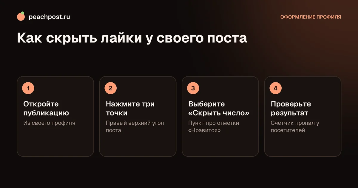 Как скрыть количество лайков в Instagram: четыре шага